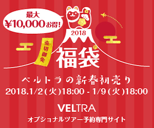 旅のパーツが14000件以上!オプショナルツアー予約サイト「VELTRA(ベルトラ)」