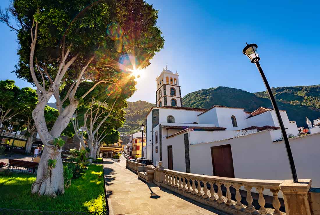 テネリフェ島の村ガラチコ