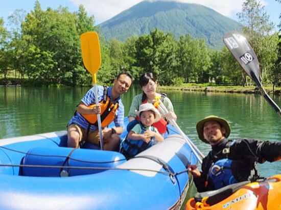 【北海道愜意時光】家庭出遊首選・羊蹄山湖泊遊船漂流之旅（含導遊）